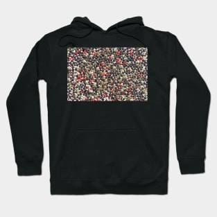 Color pepper background Hoodie